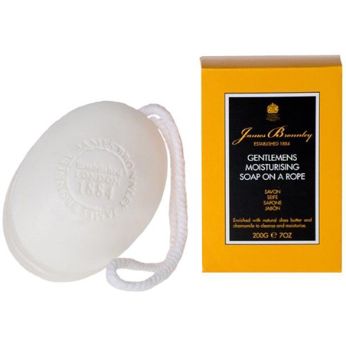 James Bronnley Gentlemens Moiturising Soap on a Rope, 7 Oz