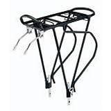 Sunlite Bicycle Welded Spring Rear Rack, (Black)