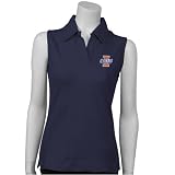 Cutter & Buck Illinois Fighting Illini Navy Blue Ladies Dry-Tech Sleeveless Polo