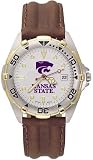Kansas State Wildcats Kansas St with PCat All Star Watch with Leather Band - Men's