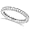 Stackable Diamond Eternity Filigree Ring Band 14k White Gold (0.50ct)