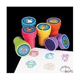~ 24 ~ Jungle Zoo Safari Stampers Self-ink Stamps ~ NEW