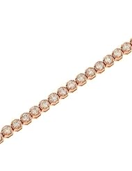 Round Diamond Tennis Bracelet