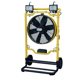 Hunter 90235 Jetstream Cart Fan with Lights