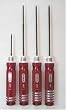 ALLEN WRENCH SET .050 X 60mm , .063, .078, .093 X 120MM - 4 PCS.