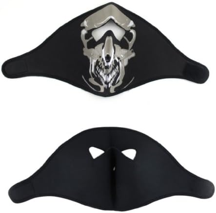 SNLAK Motorcycle Cycling Ski Balaclava Ghost Skull Full Face Mask