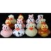 12 pc Rubber Duck Farm Animals