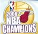 MIAMI HEAT 2006 NBA CHAMPIONS CAR MAGNET