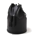 Building Block [ビルディングブロック] Bucket -Smooth Leather Rubber Strap- (バケット レザー バッグ カバン) フリーサイズ ブラック