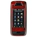 PCMICROSTORE Brand LG Voyager VX-10000 VX10000 Red Wood Style Design Snap-On Case Cover with Removable Swivel Belt Clip