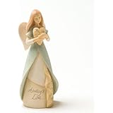 Enesco Foundations Mini Angel of Hearts Figurine, 4-1/2-Inch