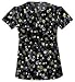 Cherokee Uniforms 100% Cotton Empire Waist Scrub Top (Assorted Prints)