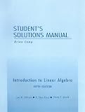 : Student's Solutions Manual for Introduction to Linear Algebra