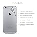 MediaDevil Back (Rear) Screen Protector for iPhone 6 Plus and iPhone 6s Plus, Matte Clear [2 x Back Protectors]