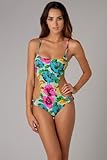 IMAGE OF Marc By Marc Jacobs Havana Floral One Piece Cut Out - Dusty Sage - S