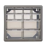 STACK-ON PRODUCTS 2139368 ACE PARTS BOX STORAGE CABINET - GREY 10.3x 9.7x 6.4