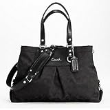 【新品★アウトレット】COACH (コーチ) F15510 SLCBK シグネチャー アシュレイ サテン 2way バッグ ブラック
