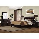 Sydney 5-pc Eastern King Size Bedroom Set (Cappuccino) (See Description)