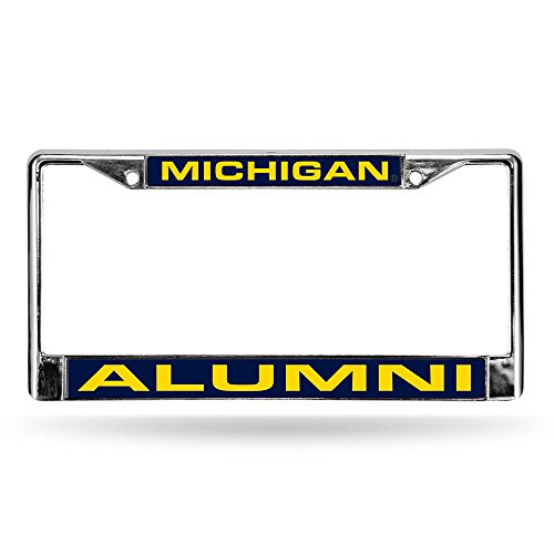 Michigan Wolverines Alumni Laser Chrome License Plate Frame