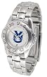 Xavier Musketeers Suntime Ladies Sports Watch w/ Steel Band - NCAA College Athletics