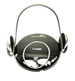 Produkt-Bild: CD Player portabel - CD Player portable, CD Player tragbar, MP3 CD Player mit 120 Sek. AntiSkip und hochwertigen Kopfh&ouml;rern