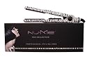 NuMe Pro Zebra Tourmaline ceramic Hair Straightener / Flat Iron Dual Voltage 110v-240v