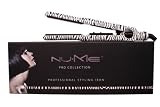 NuMe Pro Zebra Tourmaline ceramic Hair Straightener / Flat Iron Dual Voltage 110v-240v Reviews