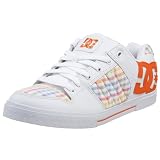 DC Women's Chase SE Sneaker,White/Mandarin,6 M