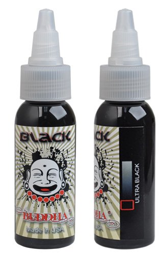 Black Buddha ULTRA Black Outlining Tattoo Ink Lining
