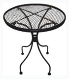 DC America WIT118 Charleston Wrought Iron End Table