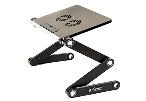 Executive office solutions portable adjustable aluminum laptop de…