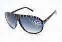 VONZIPPER Rockford Sunglasses YPB Yipes Black Shades