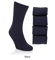 4 Pairs of Lambswool Blend Socks