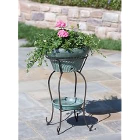 Palmar Glazed Planter - Antique Jade by 