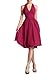 Huafeiwude Women's Knee Length Halter Dress Bridesmaid Dresses