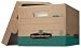 Bankers Box Stor/File 100% Recycled Medium-Duty Storage Boxes, Letter/Legal, 12 pack (12770)