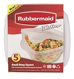 Mini Square Take Along Food Container, 2.1 Cups