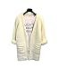 SAYM Women's Loose Pocket V-neck Sweater Cardigan Knit Top