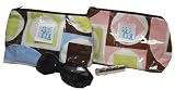 Sammie Cosmetic Bag in Geo Blue