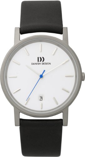 Armbanduhr, Danish Design, »Titanium«, schwarz