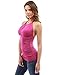PattyBoutik Women's Halter Keyhole Ruched Sides Top