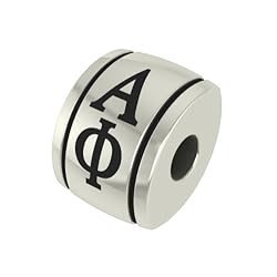 Alpha Phi Barrel Sorority Bead Fits Most Pandora Style Bracelets Including Pandora Chamilia Biagi Zable Troll and More. High Quality Bead in Stock for Immediate Shipping