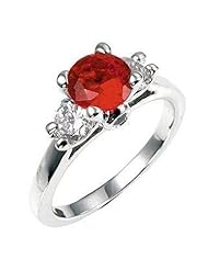 Mini Ruby Triplet Ring