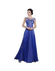 Beaded Empire   Waistline Floor Length Sleeveless Silk Evening Dress/Homecoming Dress/Prom Dress/Wedding Party Dress 