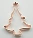 Christmas Tree and Star Cookie Cutter 4 Inch Handcrafted in USA by The Fussy Pup