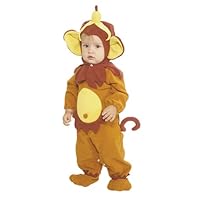 Rubie's Costume EZ-On Romper Costume, Monkey See Monkey Do, 0-6 Months