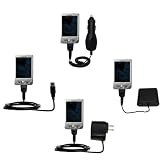 Road Warrior Kit for the Medion MDPPC 150 includes a Car & Wall Charger AND USB cable AND Battery Extender - Gomadic Brand w/ TipExchange Technology
