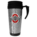 Ohio State Buckeyes Diamond Plate Travel Mug