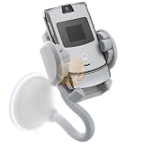 41LAVOaR4pL. SL160  eForcity Universal White Windshield Vent Mount iPod and Phone Holder with Picture Frame Backplate and Rotating Arm