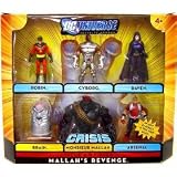 DC Universe Infinite Heroes Crisis Exclusive Action Figure 6-Pack Mallah's Revenge (Robin, Cyborg, Raven, Brain. Arsenal and Monsieur Mallah)